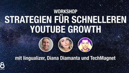 Workshop: Strategien für schnelleren YouTube Growth