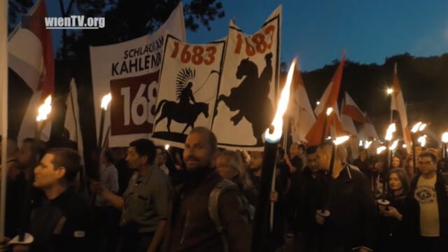 Aufmarsch zum Aufleben einer Austrofaschistischen Tradition - wienTV.org