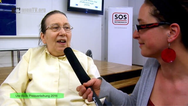 Ute Bock Preisverleihung 2016 - wienTV.org