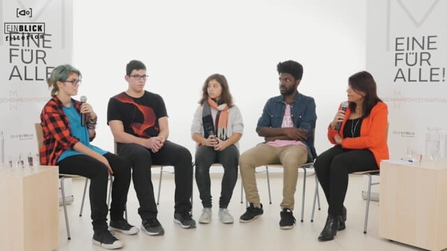 Einblick filterlos 2017: Menschenrechte - Jukebox