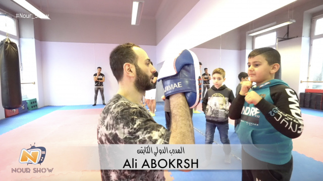 Ali Abokrsh - Internationaler Boxer - Nour Show