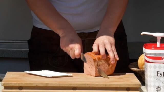 Leberkas vom Würstelstand - High Five