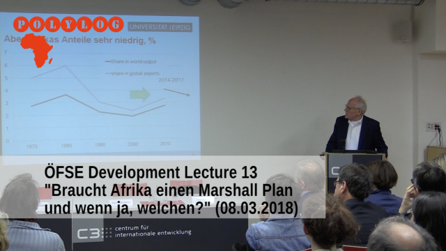 Braucht Afrika einen Marshallplan und wenn ja, welchen? - Polylog: The Global Player