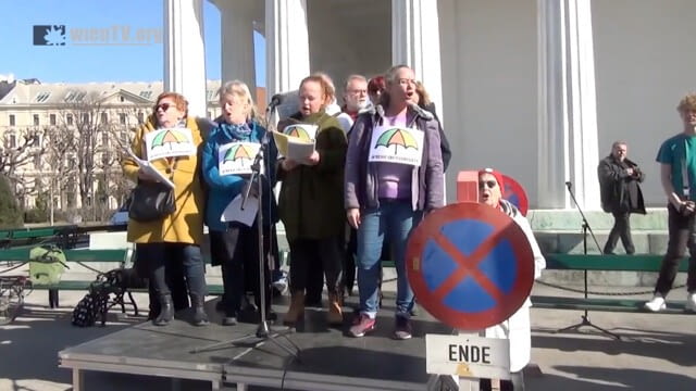 Flashmob: Keine Sicherheit ohne Freiheit! - wienTV.org