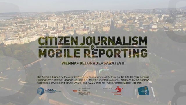 Citizen Mobile Journalism: Vienna-Belgrade-Sarajevo - oktoSCOUT