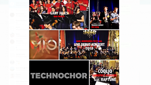 MIO – Debut Konzert – Technochor und Media Innovation Orchestra - Jukebox
