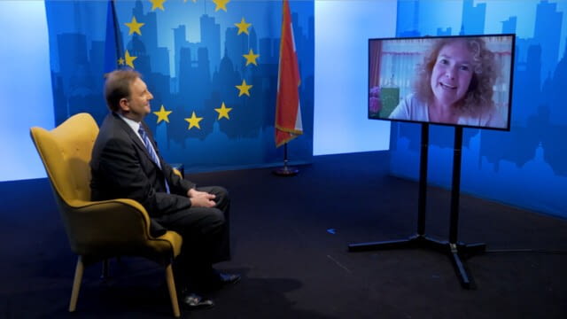 Monika Vana | Friede, Wohlstand und Zusammenarbeit - Europa : DIALOG