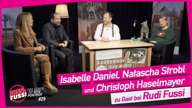 Das Leben ist kein Ponyhof #29 mit Natascha Strobl, Isabelle Daniel und  Christoph Haselmayer - Bussi Fussi