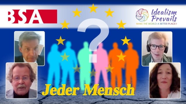 Jeder Mensch – Im Gespräch mit Siobhan Geets, Ulrich Karpenstein und  Manfred Nowak - BSA - Idealism Prevails - Unabhängige Medienplattform