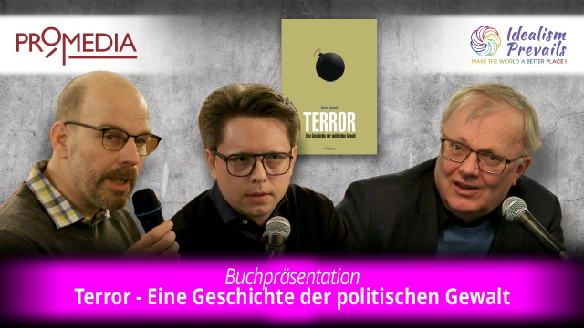 Buchpräsentation "Terror - Eine Geschichte der politischen Gewalt" mit Autor D. Reinisch & Lohlker - Idealism Prevails - Unabhängige Medienplattform