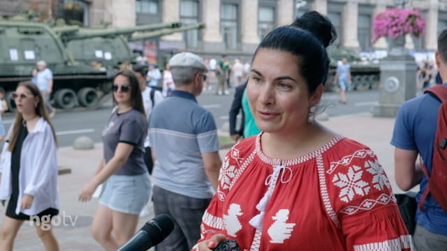 Unabhängigkeitstag in Kiew 2023 - ngo TV