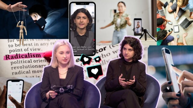 TikTok ist längst mehr als nur Tanzvideos und Trends.
Die Plattform hat enorme Reichweite gewonnen – und genau das nutzen zunehmend extremistische Gruppen, Verschwörungsideolog:innen und andere radikale Bewegungen für ihre Zwecke. Inhalte, die Hass schüren oder Menschen in radikales Gedankengut führen, verbreiten sich oft unbemerkt – und treffen vor allem junge Menschen, die TikTok täglich nutzen.

In dieser Folge der Media Academy sprechen wir darüber, wie leicht man auf der Plattform mit radikalen Inhalten in Kontakt kommt, warum Jugendliche besonders gefährdet sind – und was Journalist:innen, TikTok selbst sowie die Politik dagegen tun können.
Zu Gast im Studio ist die Journalistin Celeste Ilkanaev. Sie hat ein Praktikum beim Nachrichtenmagazin profil absolviert und kennt die Medienbranche aus nächster Nähe. Mit ihr sprechen wir über ihren Weg in den Journalismus, über den redaktionellen Alltag und darüber, was es braucht, um gute Geschichten zu erzählen – auch im digitalen Zeitalter.
Außerdem werfen wir einen kritischen Blick darauf, wie TikToks Algorithmus die Verbreitung extremistischer Inhalte fördert, warum die Plattform inzwischen als eine der größten Gefahrenquellen für Online-Radikalisierung gilt und welche Maßnahmen dringend notwendig wären, um dieser Entwicklung entgegenzuwirken – sowohl in den Medien als auch auf politischer Ebene.