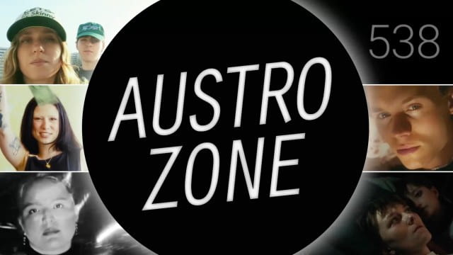 MULATSCHAG TV presents AUSTROZONE: Die preisgekrönte Clipshow (Amadeus Austrian Music Awards). Moderation: Peter Schreiber. Diesmal mit Neuigkeiten von Emi Wide & Arrie, Vicky, Kiiwi, Florian und Skofi.