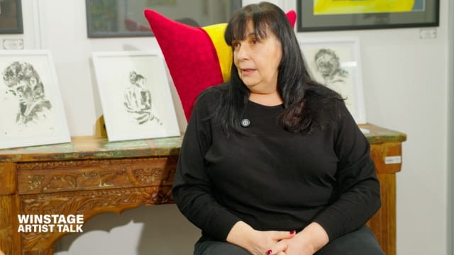 Peter Münster und Sabine Hagler - WINSTAGE ARTIST TALK