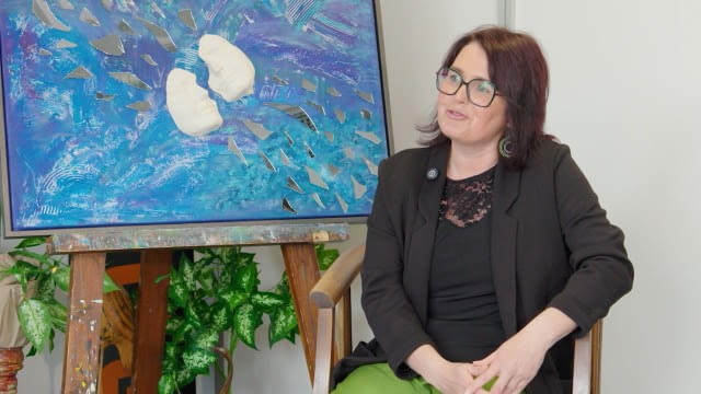 Margit Brunnauer und Doris Kapusta - WINSTAGE ARTIST TALK