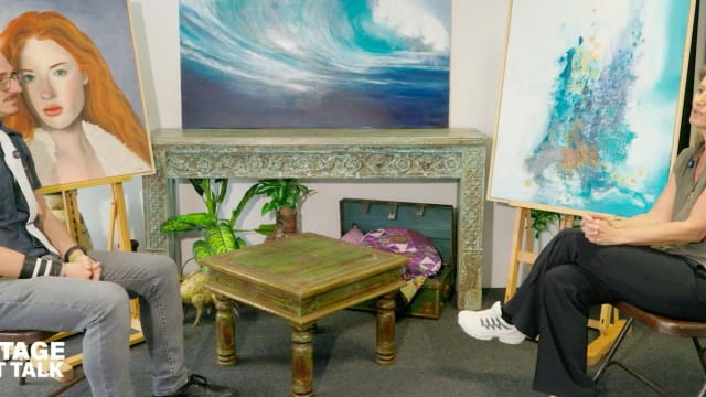 Elke Hieden und Ulrike Hahn - WINSTAGE ARTIST TALK