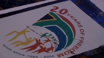 Posterframe von 20 Years of Independence of South Africa