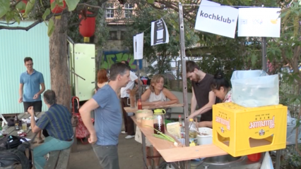 Posterframe von Ideen finden Stadt: Beim Kochklub