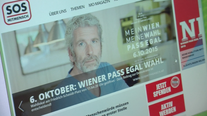 Posterframe von Wiener Pass Egal Wahl