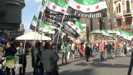 Posterframe von Aswan TV: Freiheit für Syrien