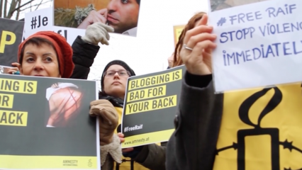 Posterframe von Amnesty in Motion: Raif Badawi