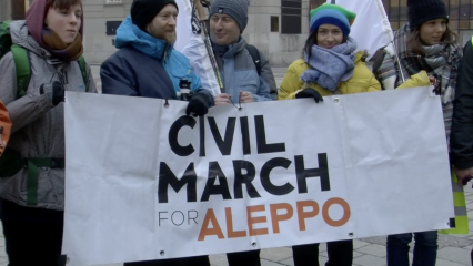 Posterframe von Indimaj إندماج: Civil March for Aleppo / Smart Academy