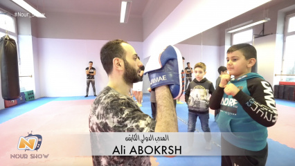 Posterframe von Nour Show: Ali Abokrsh - Internationaler Boxer
