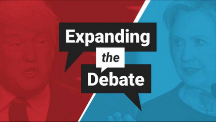 Posterframe von Democracy Now!: Expanding the Debate