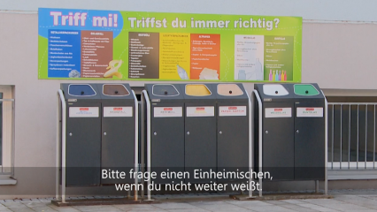 Posterframe von Österreich für Anfänger: Mülltrennung