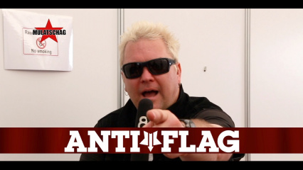 Posterframe von Mulatschag: Anti Flag - Antisocial - Antistupidity