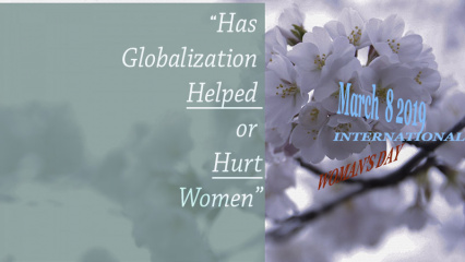 Posterframe von Has Globalization Helped or Hurt Women?