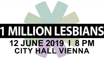 Posterframe von Queer Watch: 1 million lesbians*! No single issue struggle.