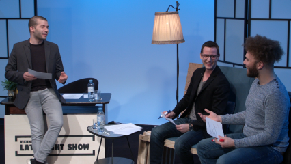Posterframe von Vienna Late Night Show: Nur original ist legal