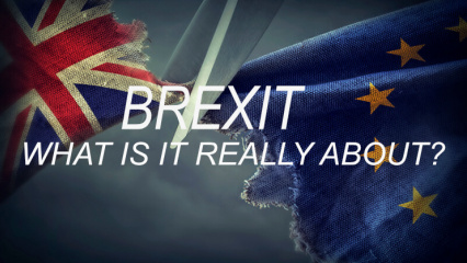 Posterframe von Brexit - What is it really about?
