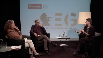 Posterframe von Peter Kreisky Europa Gespräche: Peter Kreisky Europa Gespräche - Links – Ist da jemand?