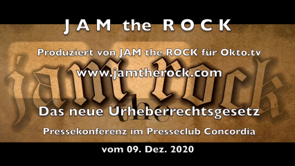 Posterframe von Jam the Rock: Pressekonferenz - Das neue Urheberrechtsgesetz