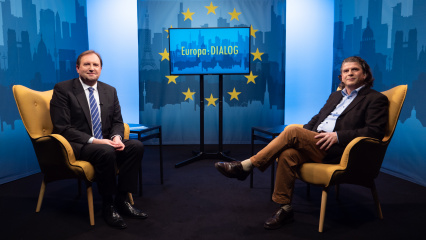 Posterframe von Thomas Mayer | Die EU im Krisenmodus?