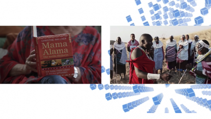 Posterframe von Outside the Box - Magazin: Christine Wallner – Africa Amini Alama