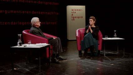 Posterframe von Wiener Stadtgespräch: Barbara Blaha im Gespräch mit Peter Huemer