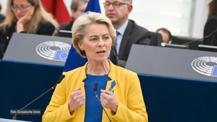 Posterframe von Europa : DIALOG: Ursula von der Leyen | Reden zur Lage der Union 2022