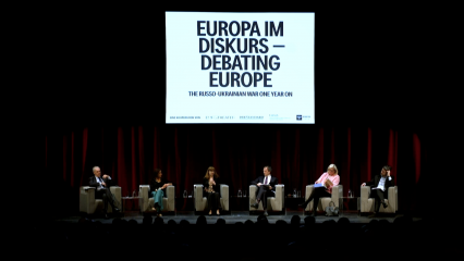 Posterframe von Europa im Diskurs - Debating Europe: The Military Situation and its Political Implications