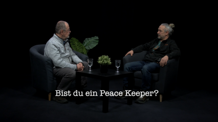 Posterframe von Projekt Frieden: Peace Keeper Tom Stuppner