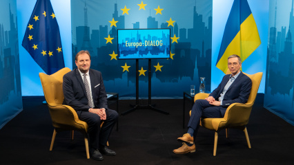 Posterframe von Europa : DIALOG: Christos Katsioulis | Auswirkungen der Zeitenwende auf die EU