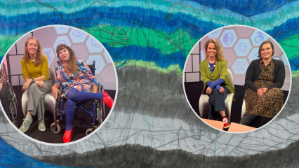 Posterframe von Perspektivenwechsel: Art Brut Center Gugging mit Winnie Posselt & Nina Ansperger
