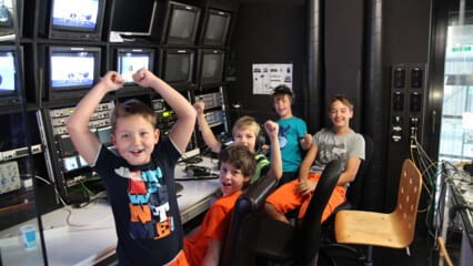 3, 2, 1... Kamera läuft!