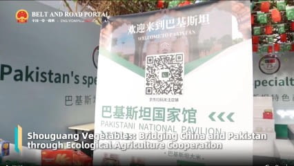 Shouguang Vegetables Bridge China-Pakistan Green Cooperation