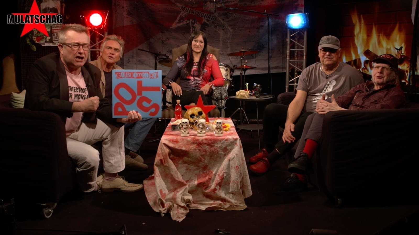 POST LIVE IM STUDIO ZUM MITTELPUNKT DER WELT